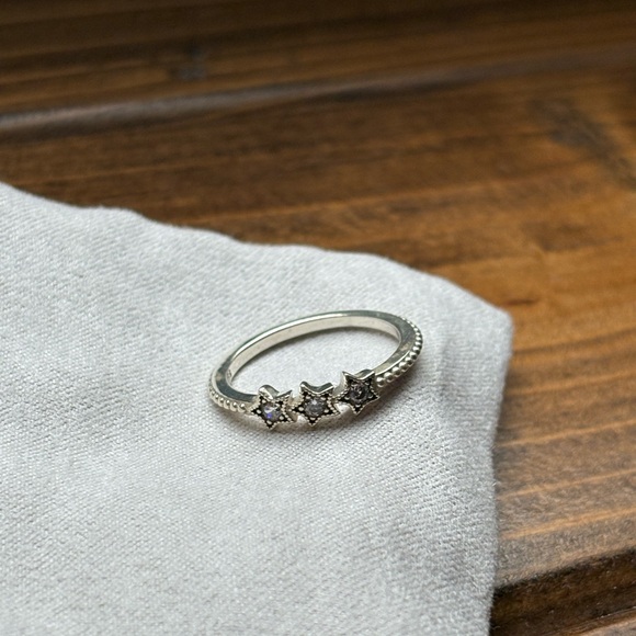 Pandora Celestial Stars Ring in Sterling Silver - Picture 3 of 7